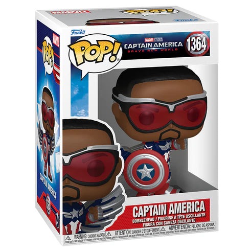 Funko Pop! Captain America - Brave New World Sam Wilson