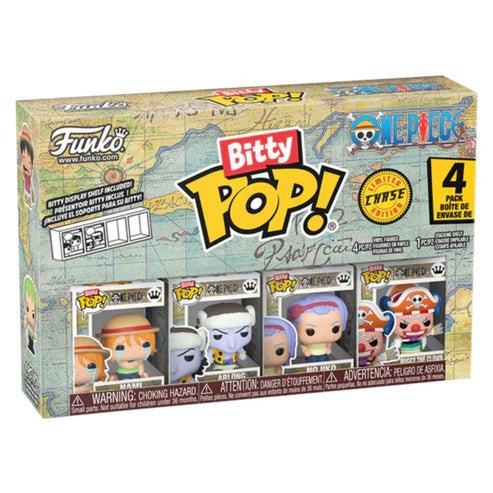 PREORDER - Funko Bitty Pop! One Piece - Nami 4 Pack