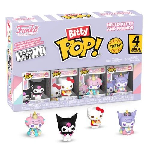 Funko Bitty Pop! Sanrio - Kuromi: 4 Pack