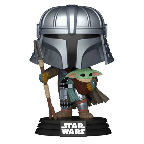 Funko Pop! Star Wars: Impressions - Mandalorian with Grogu