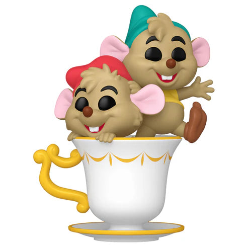 Funko Pop! Cinderella 1950 : 75th Anniversary - Jaq & Gus Gus in Cup