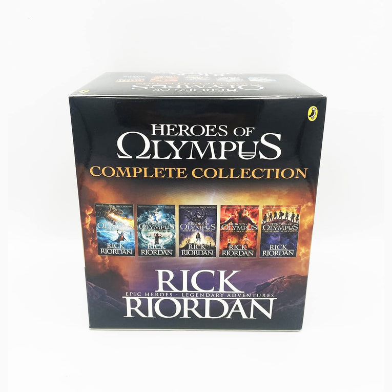 Heroes Of Olympus Complete Collection 5 Book Slipcase - Softcover