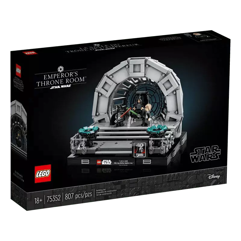 LEGO: Emperor's Throne Roomâ„¢ Diorama
