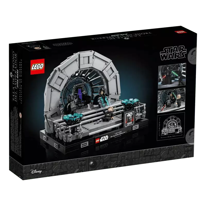 LEGO: Emperor's Throne Roomâ„¢ Diorama