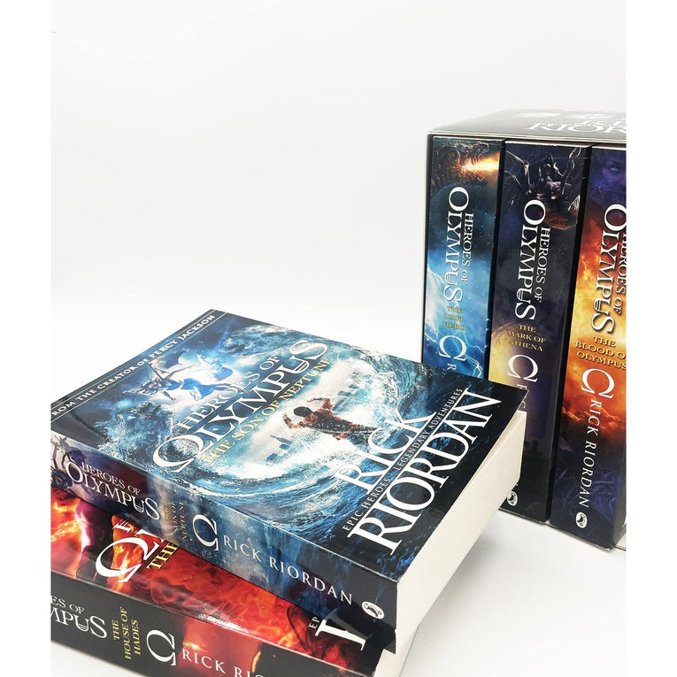 Heroes Of Olympus Complete Collection 5 Book Slipcase - Softcover