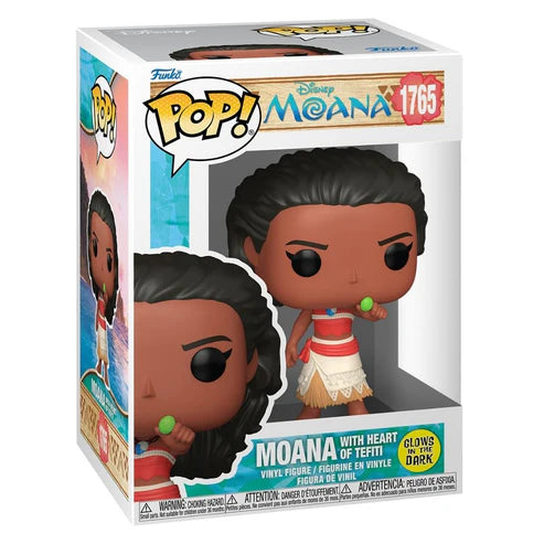 Funko Pop! Disney: Moana with Heart of Tefiti (Glow)