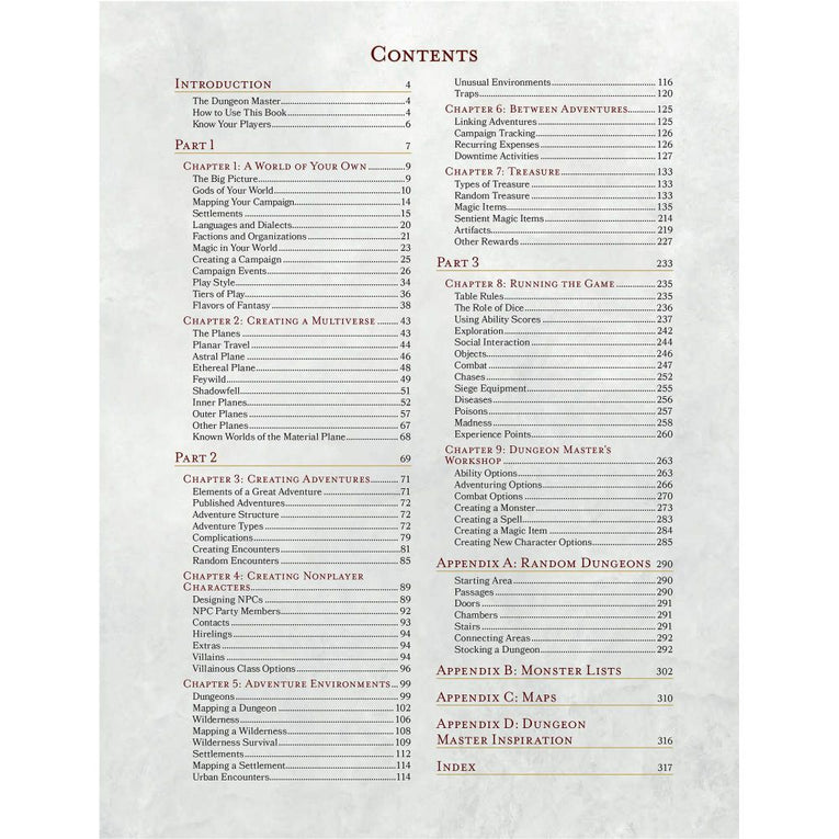 Dungeons and Dragons RPG: Dungeon Masters Guide