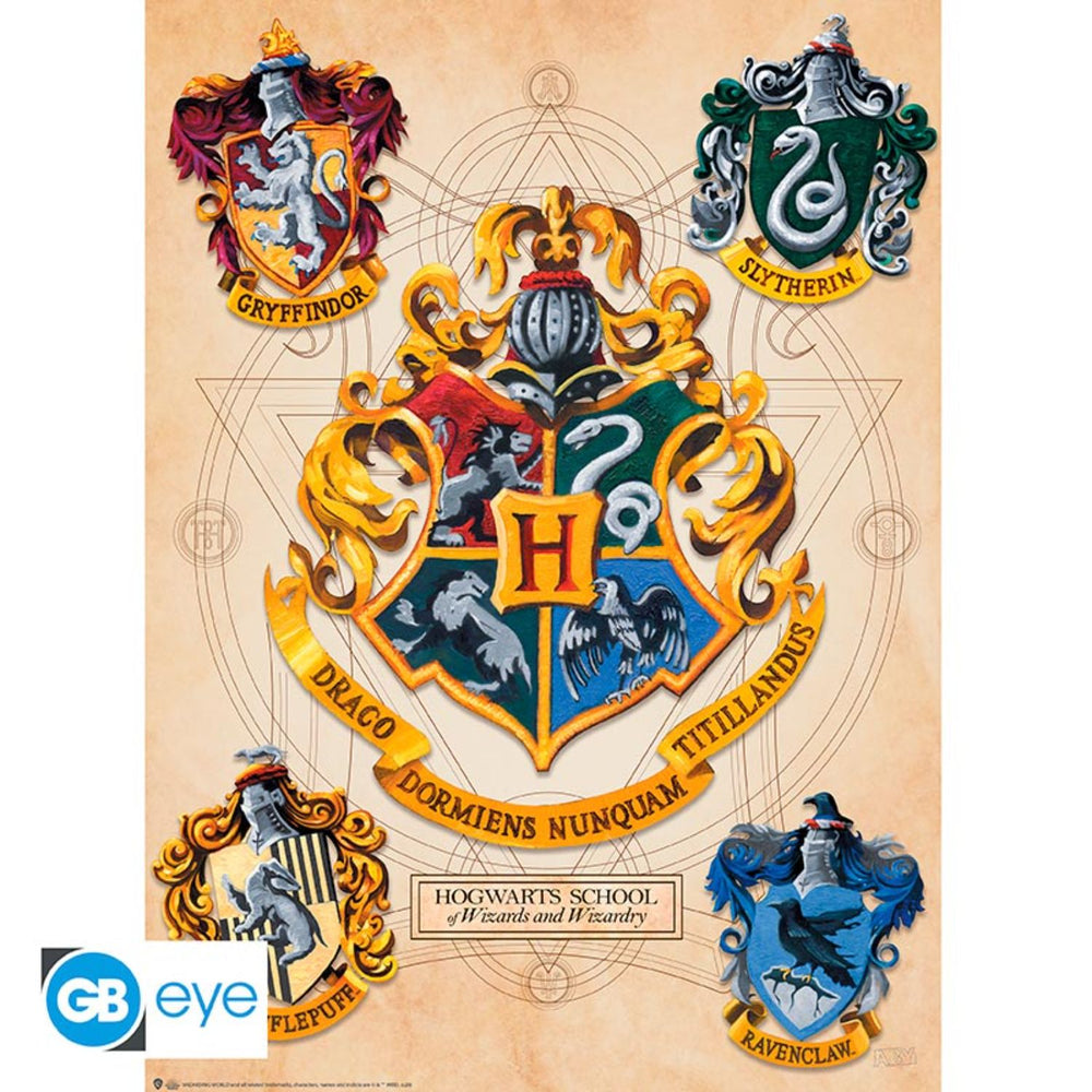 Harry Potter β Set 2 Chibi Posters β Crest & Marauders 52Γ38