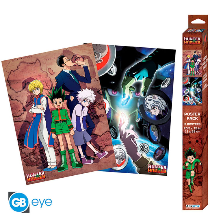 Hunter X Hunter – Set 2 Chibi Posters – Groups 52×38