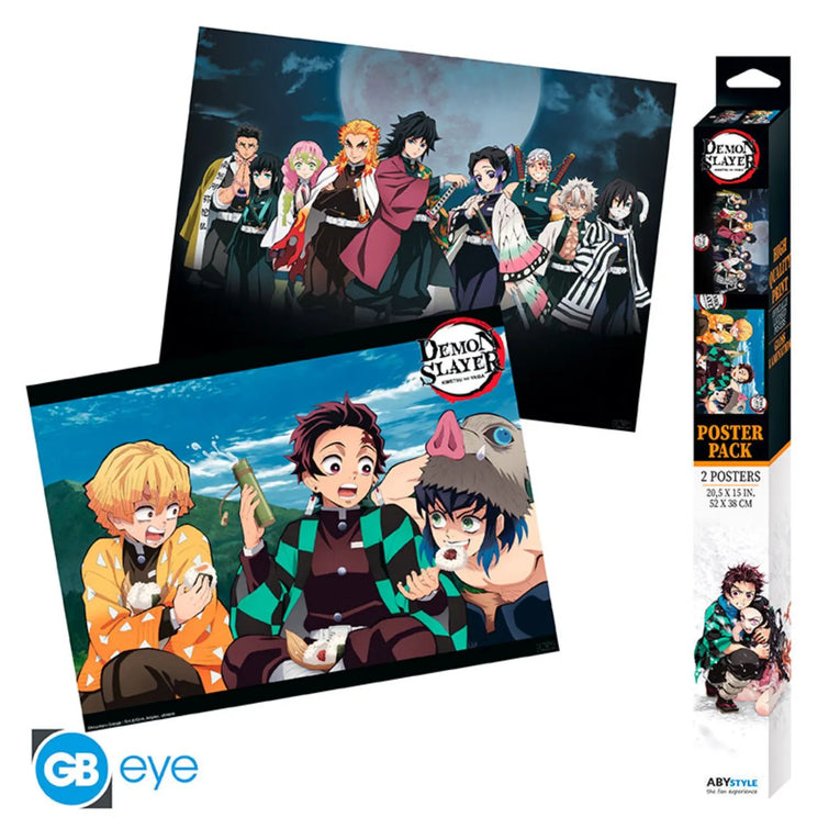Demon Slayer – Set 2 Chibi Posters – Series 2 52×38