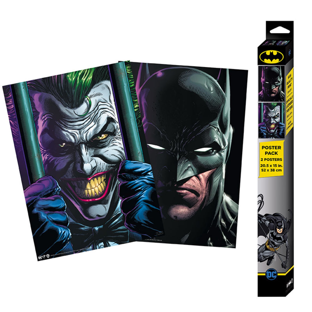 DC Comics β Set 2 Chibi Posters β Batman & Joker 52Γ38