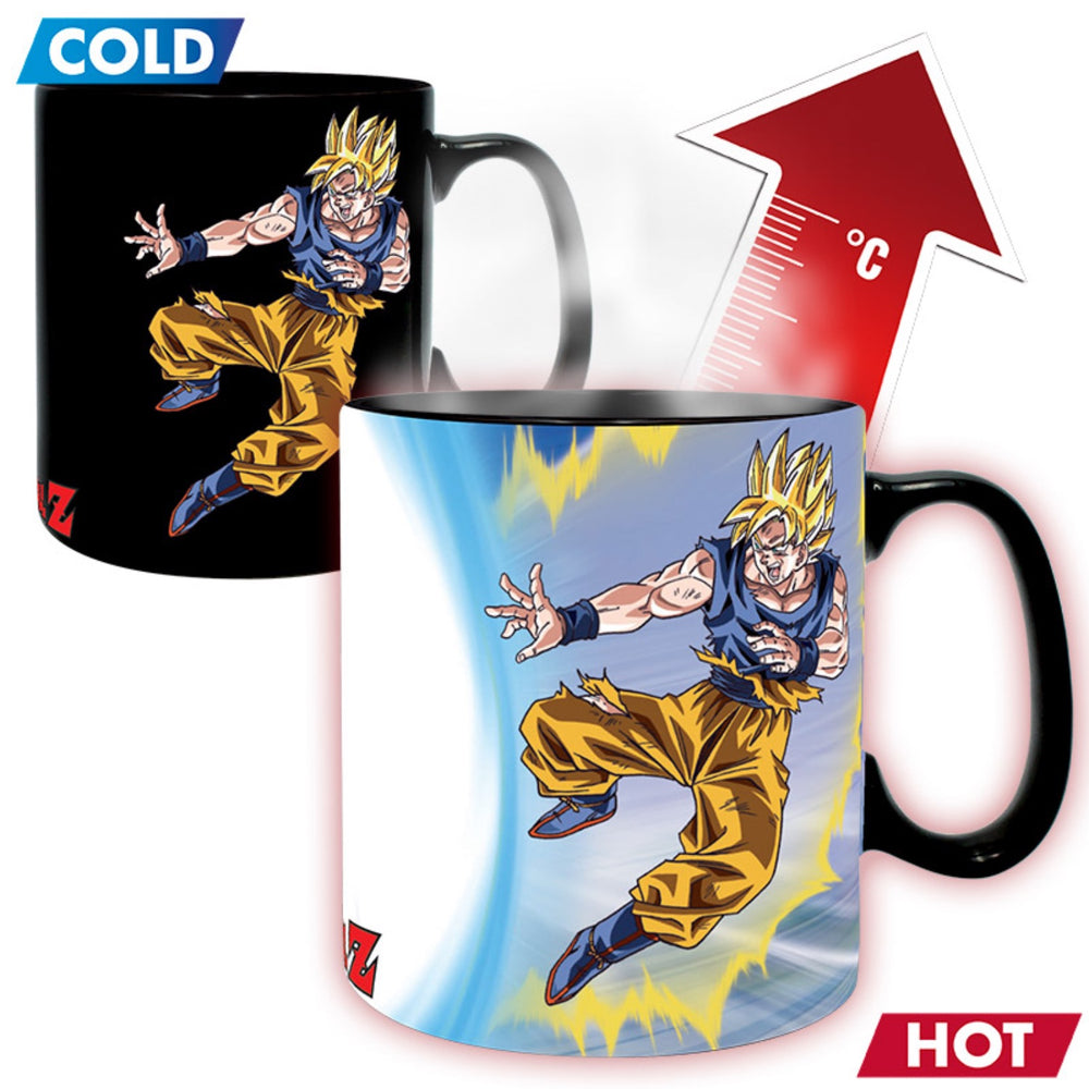 Dragon Ball β Mug Heat Change β Dragon Ball Z Goku vs Buu