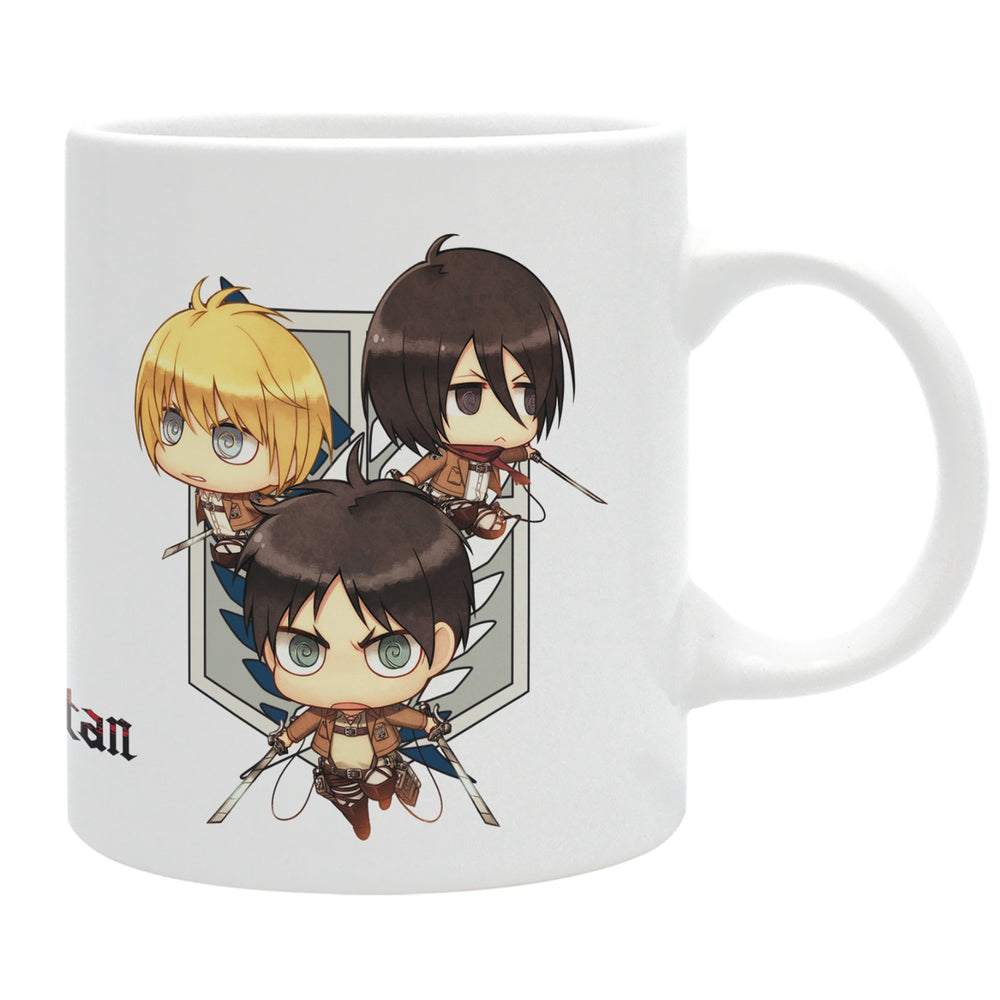Attack On Titan β Mug β Chibi Trio
