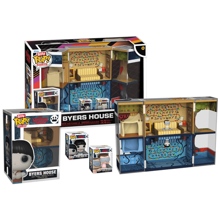 Funko Bitty Pop Box Playset! Stranger Things - Byers House