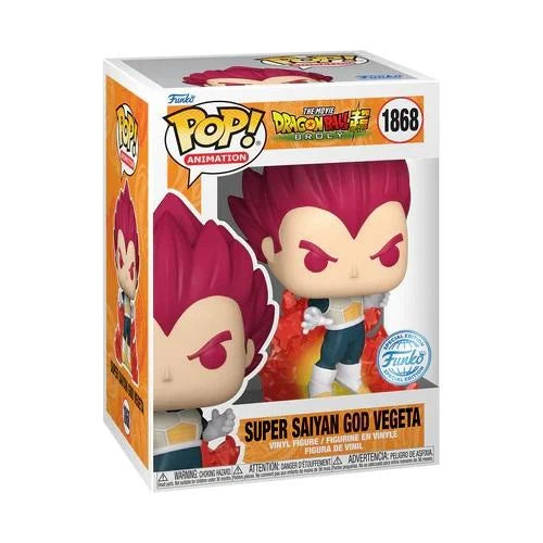 Funko Pop! Dragon Ball - Super Saiyan God Vegeta