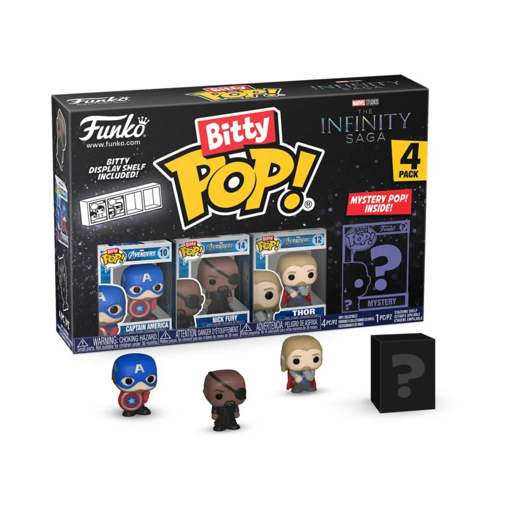 Funko Bitty Pop! Marvel Infinity Saga β Series 1: 4 Pack