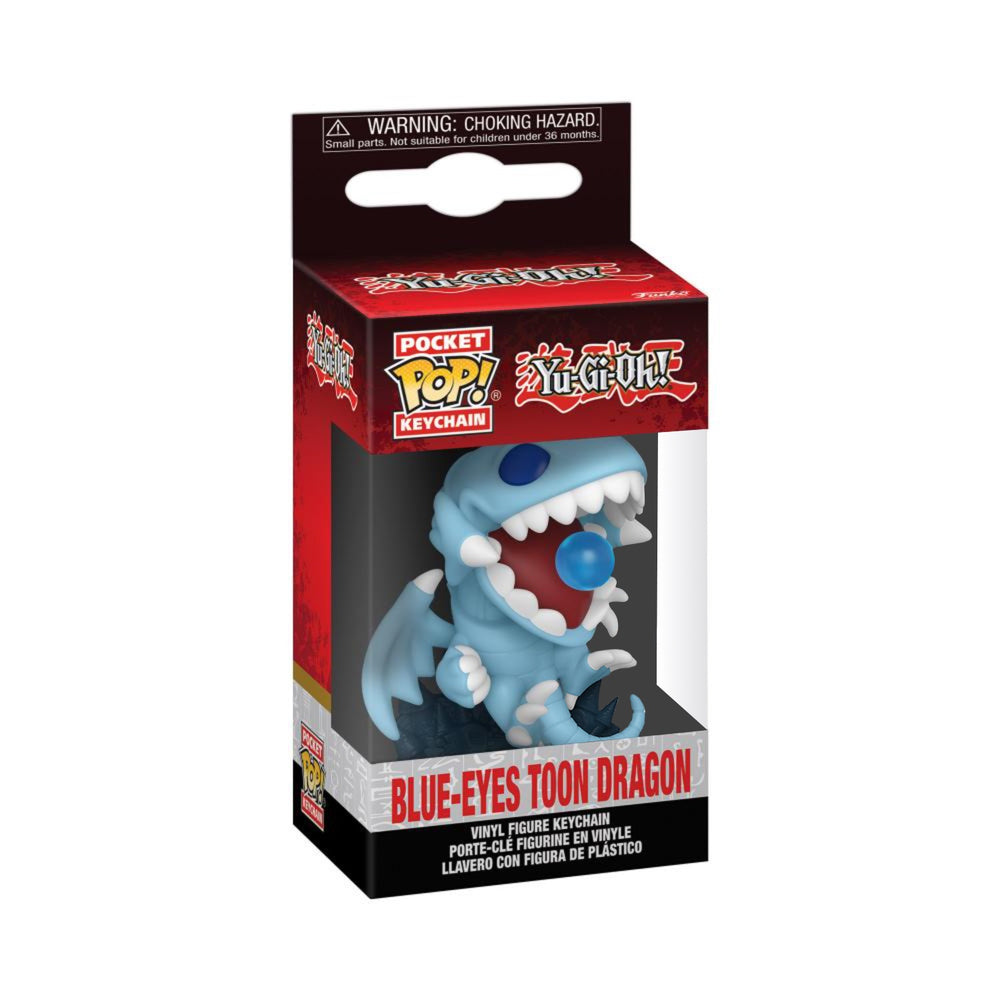 Funko Pop! Pocket Keychain: Yu-Gi-Oh β Blue-Eyes Toon Dragon