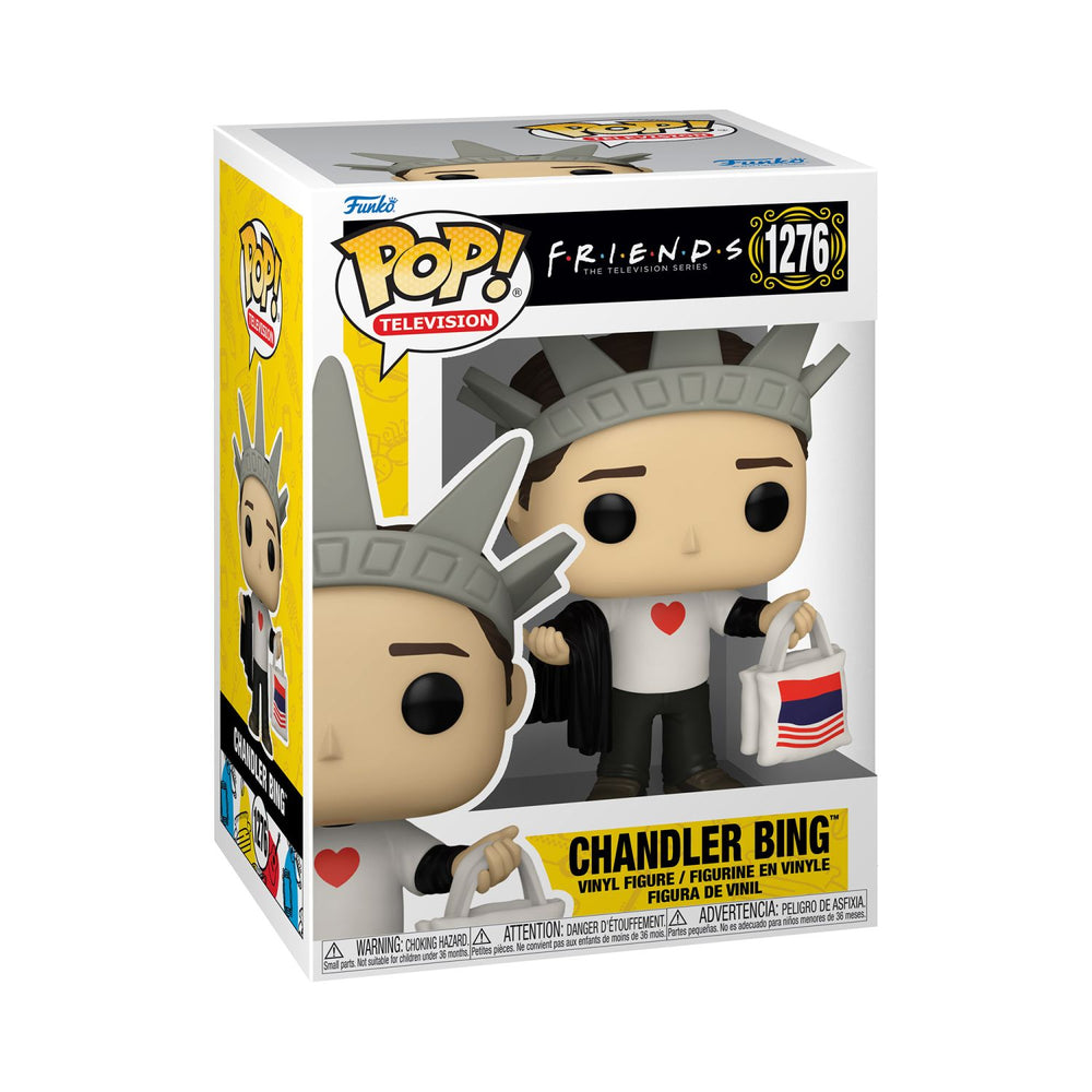 Funko Pop! Television: Friends The Television Series β New York Chandler Bing With Bag