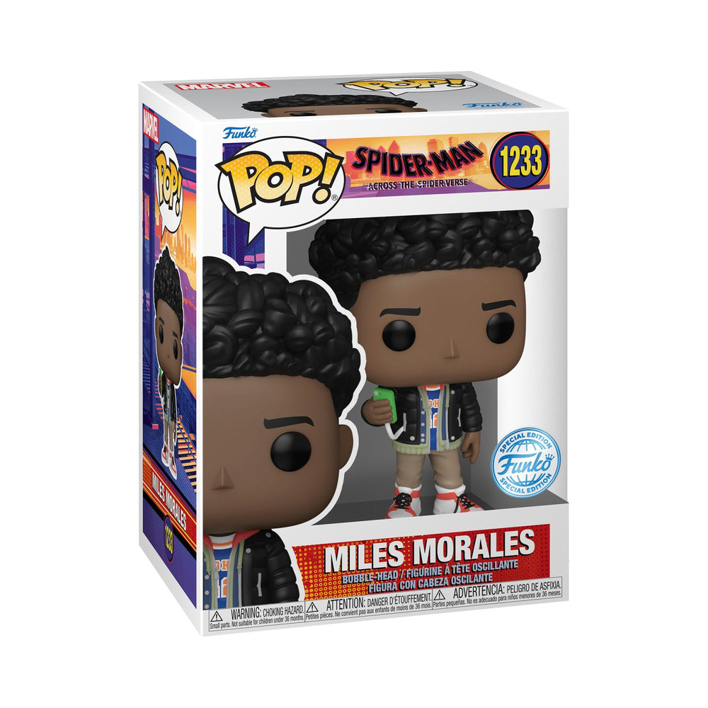 Funko Pop!: Spider-Man Across The Spider Verse β Miles Morales Special Edition