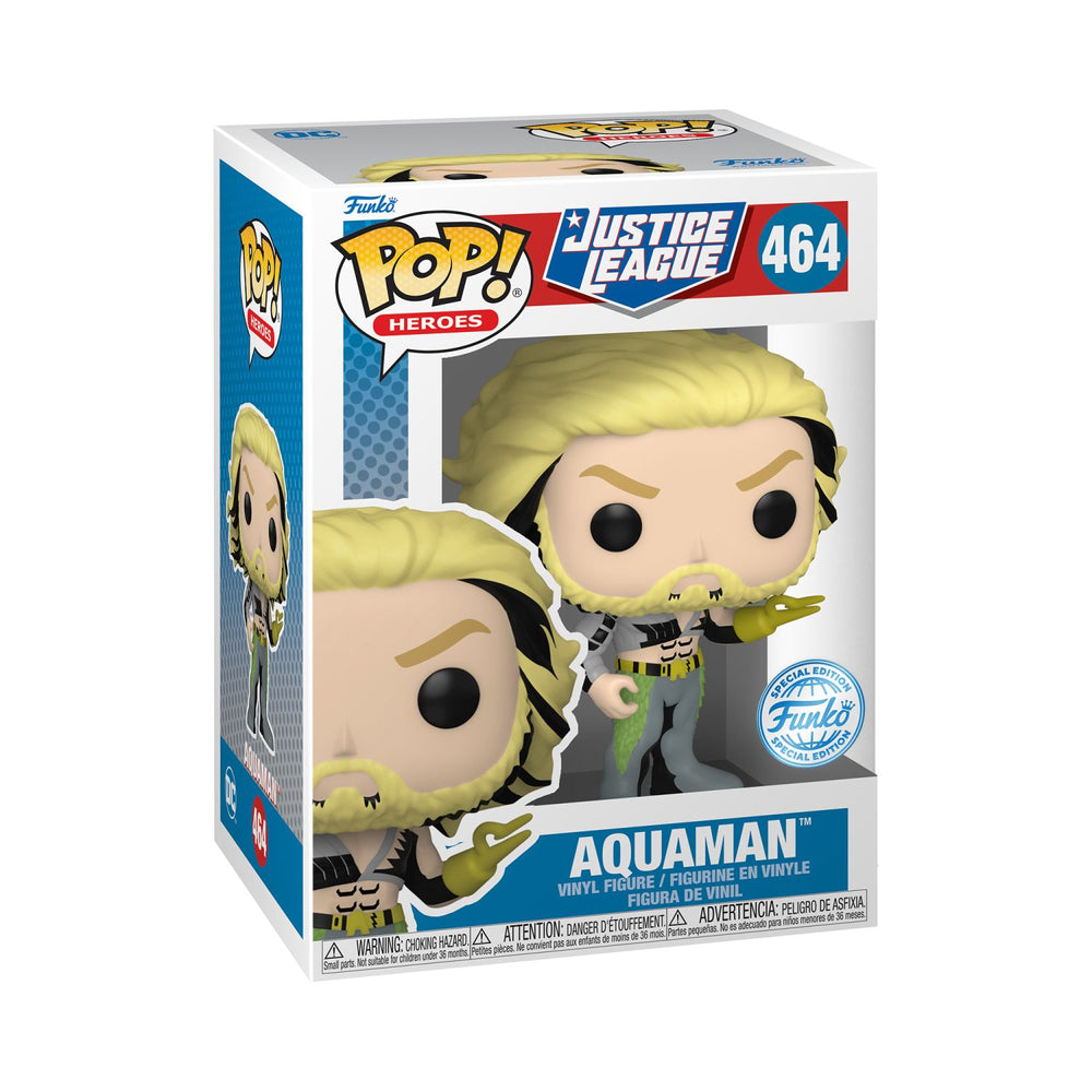 Funko Pop! Heroes: Justice League β Aquaman Special Edition