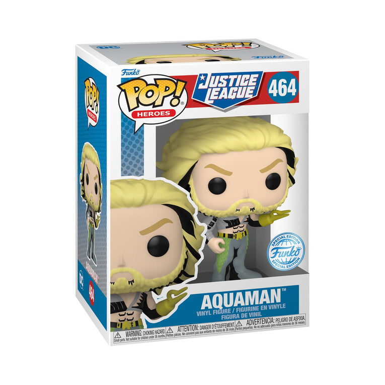 Funko Pop! Heroes: Justice League – Aquaman Special Edition