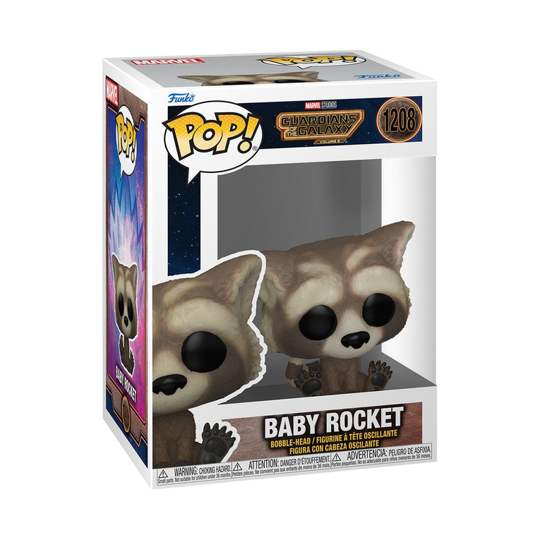 Funko Pop! Marvel Studios Guardians Of The Galaxy Volume 3 – Baby Rocket