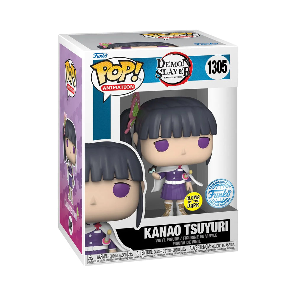 Funko Pop! Animation: Demon Slayer β Kanao Tsuyuri Glow In The Dark Special Edition