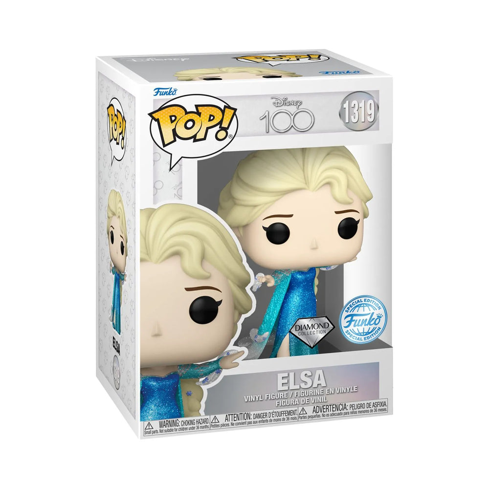 Funko Pop!: Disney 100 β Elsa Special Edition Diamond Collection
