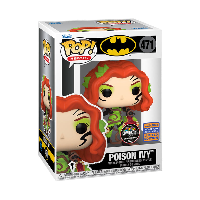 Funko Pop! Heroes: Batman – Poison Ivy Funko 2023 Wondrous Convention Limited Edition Comic-Con 2023 Exclusive