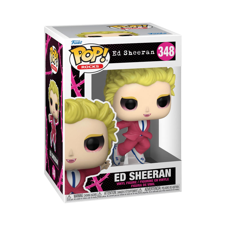 Funko Pop! Rocks: Ed Sheeran – Ed Sheeran In Pink Suit