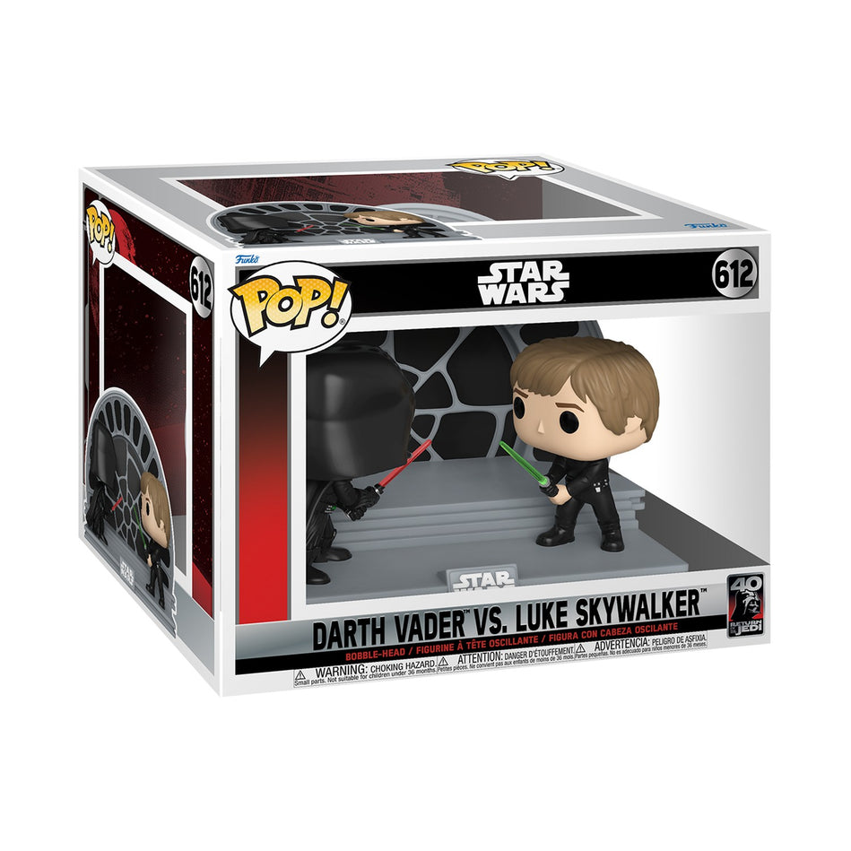 Funko Pop! Moment: Star Wars Return of the Jedi – Darth Vader Vs. Luke Skywalker