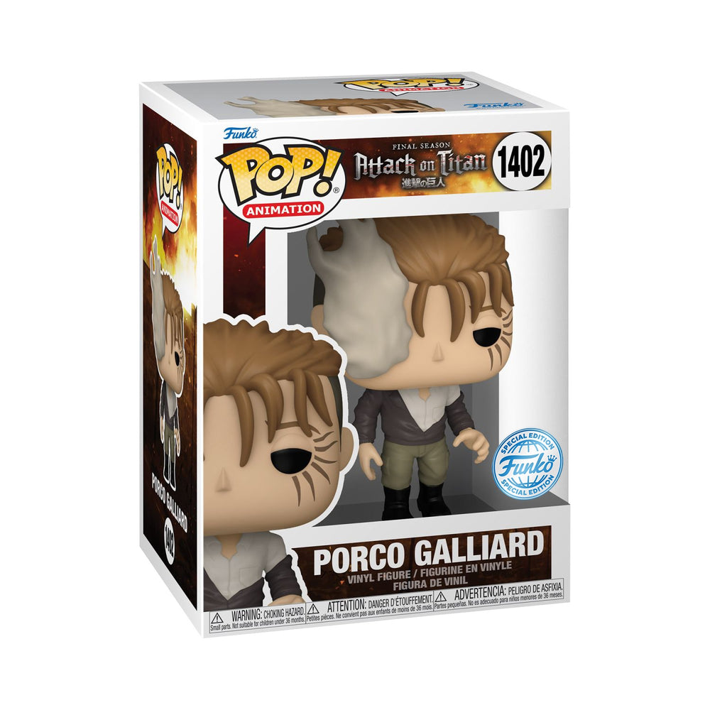 Funko Pop! Animation: Attack On Titan β Porco Galliard Special Edition