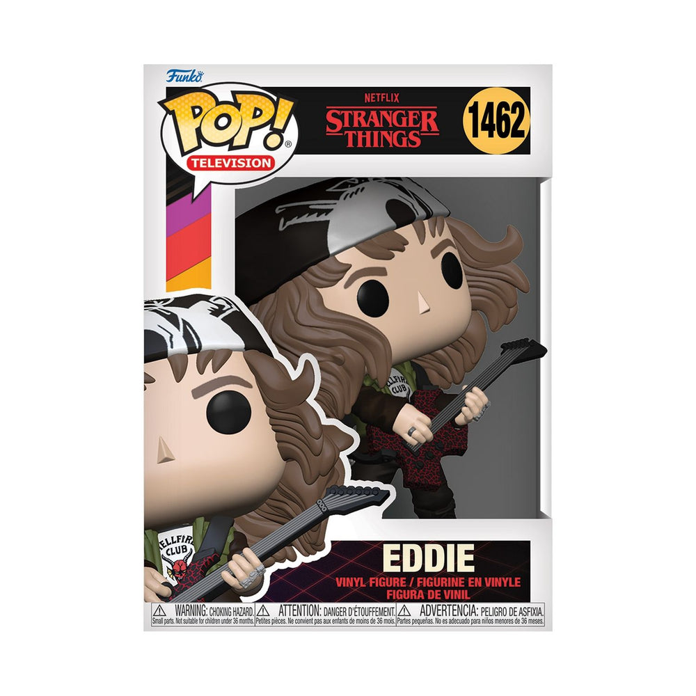 Funko Pop! Television: Netflix Stranger Things β Eddie With Guitar