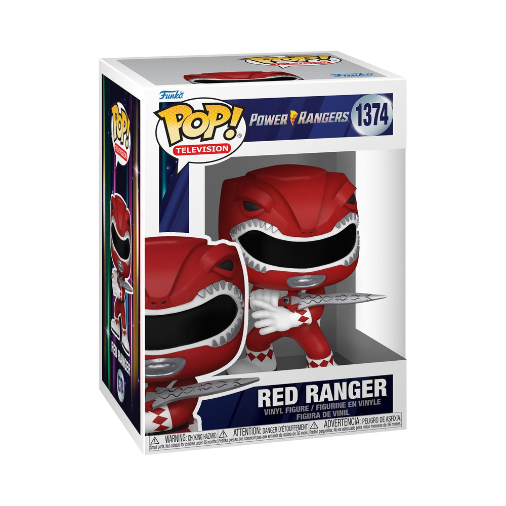 Funko Pop! Television: Power Rangers β Red Ranger 30th Anniversary