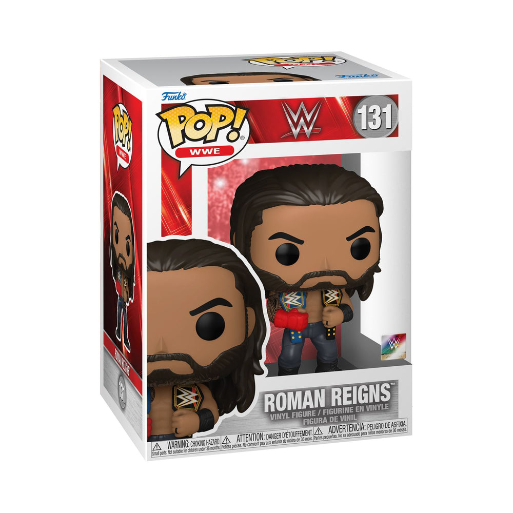 Funko Pop! WWE: Wrestling β Roman Reigns With Belts