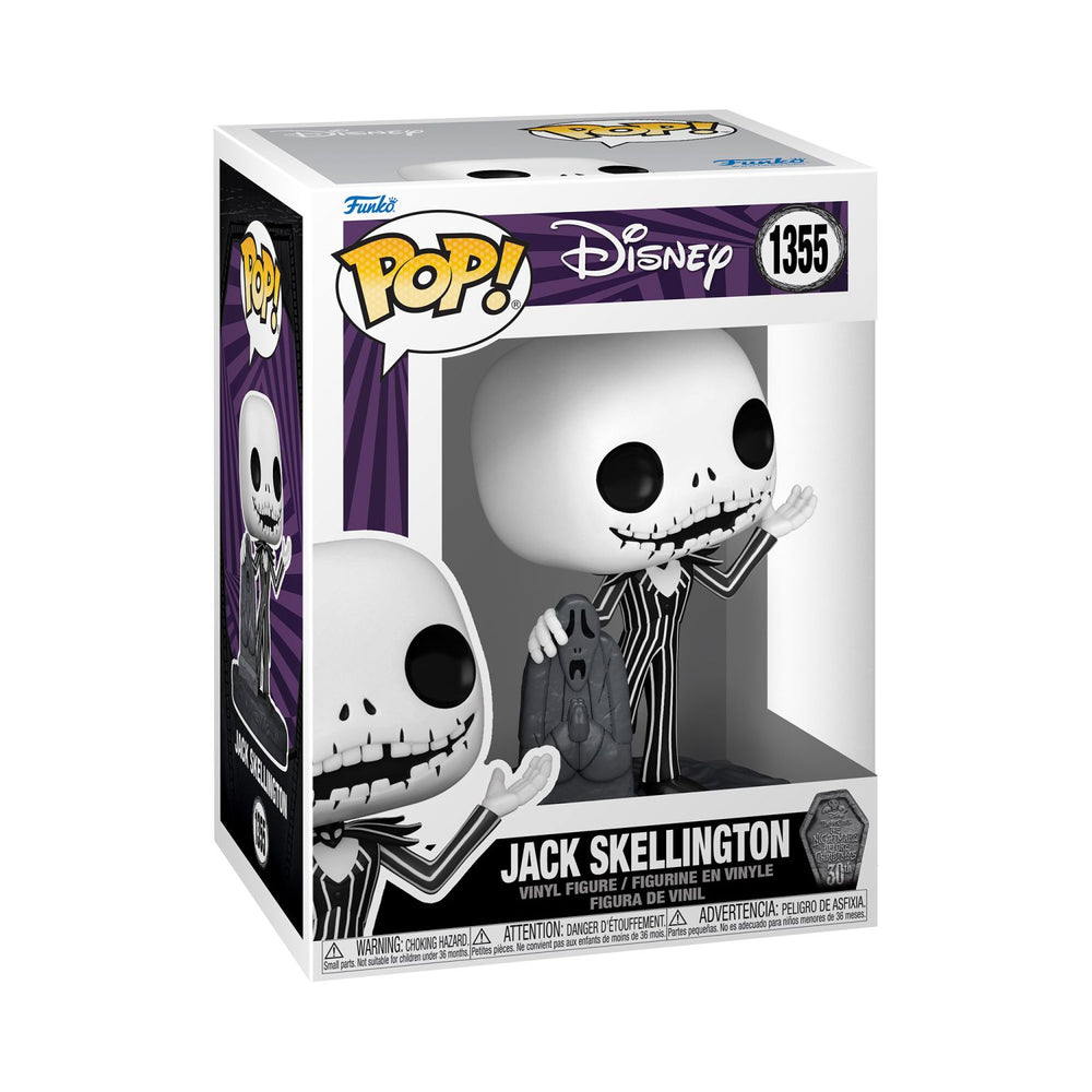 Funko Pop! Disney: The Night Before Christmas β Jack Skellington With Gravestone