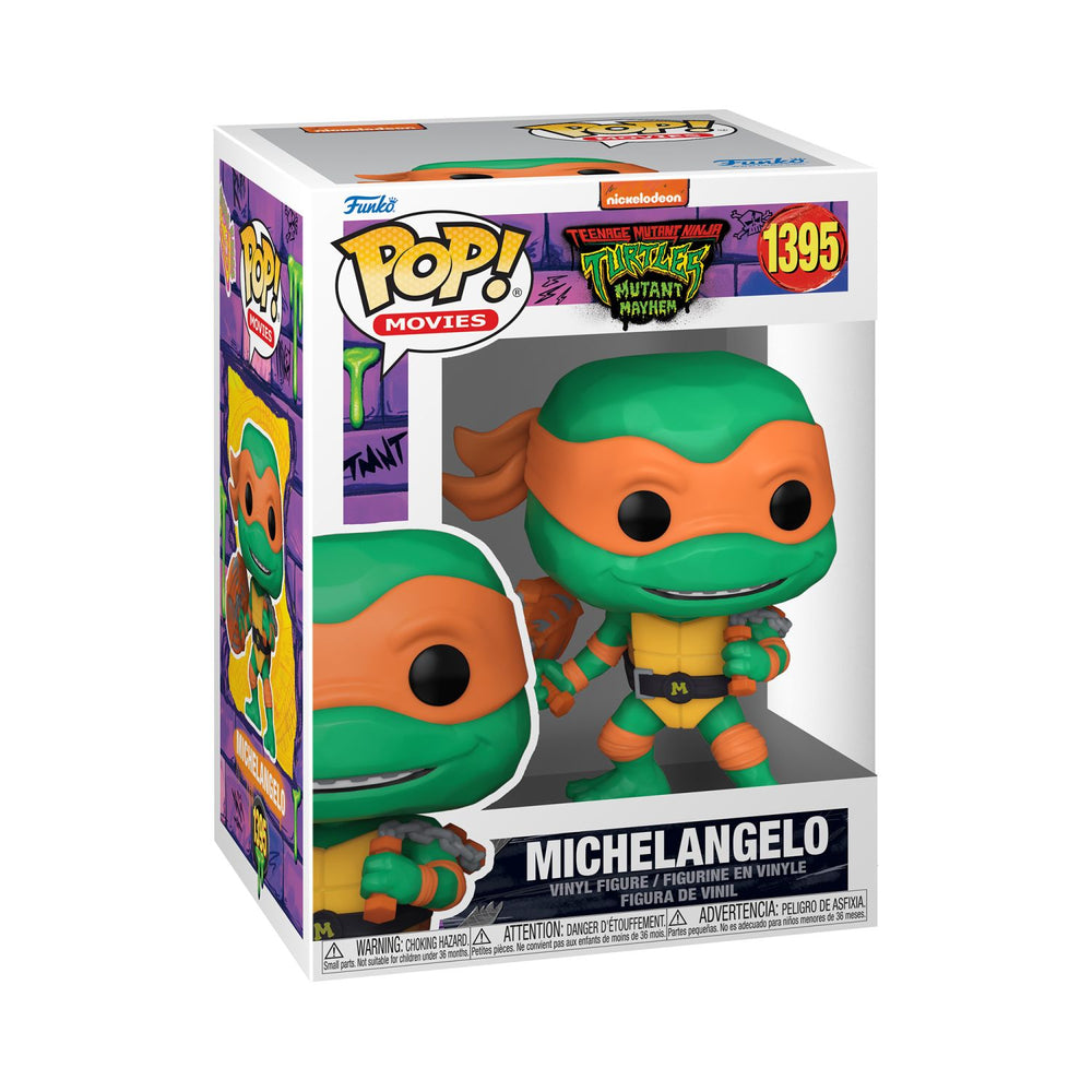 Funko Pop! Movies: Teenage Mutant Ninja Turtles Mutant Mayhem β Michelangelo