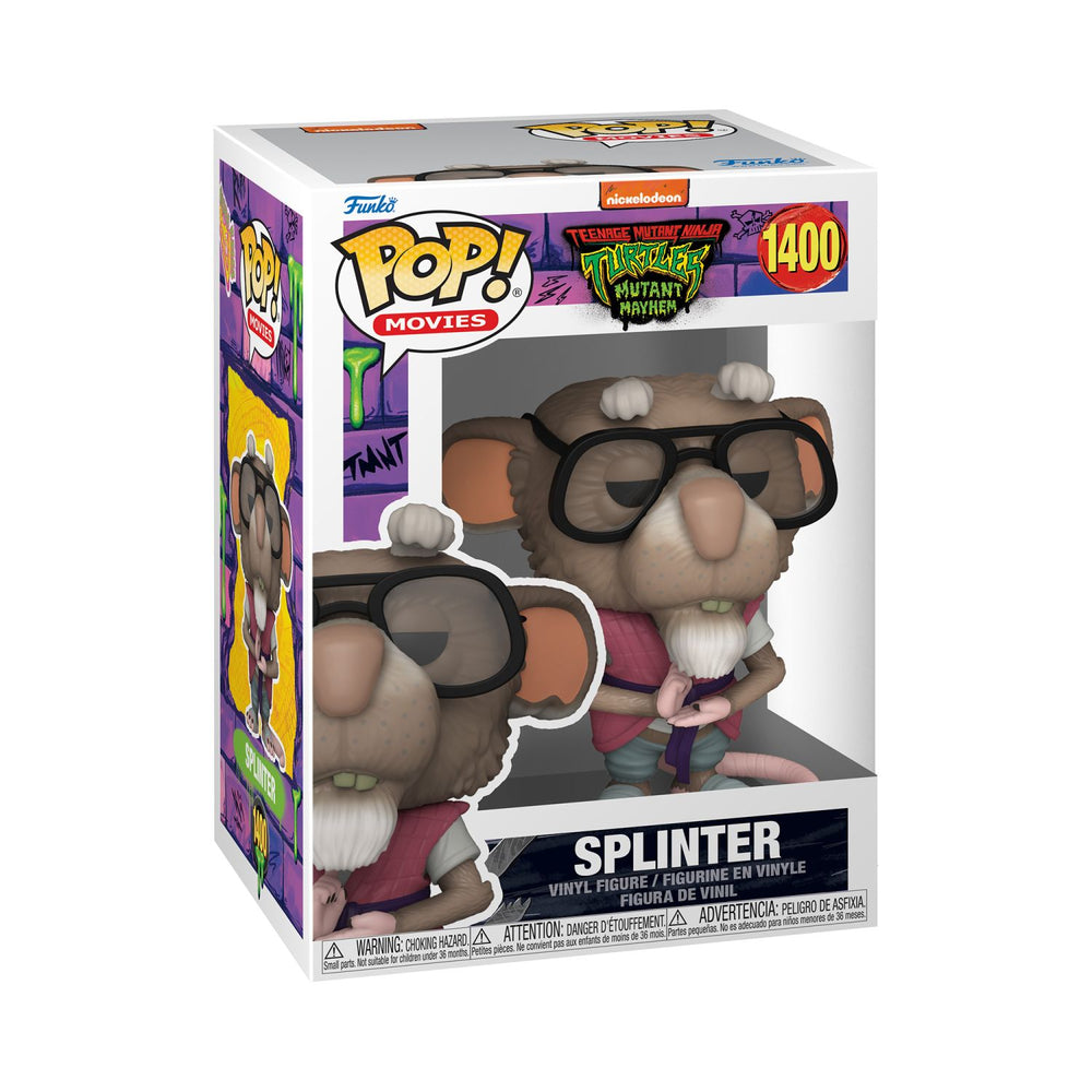 Funko Pop! Movies: Teenage Mutant Ninja Turtles Mutant Mayhem β Splinter
