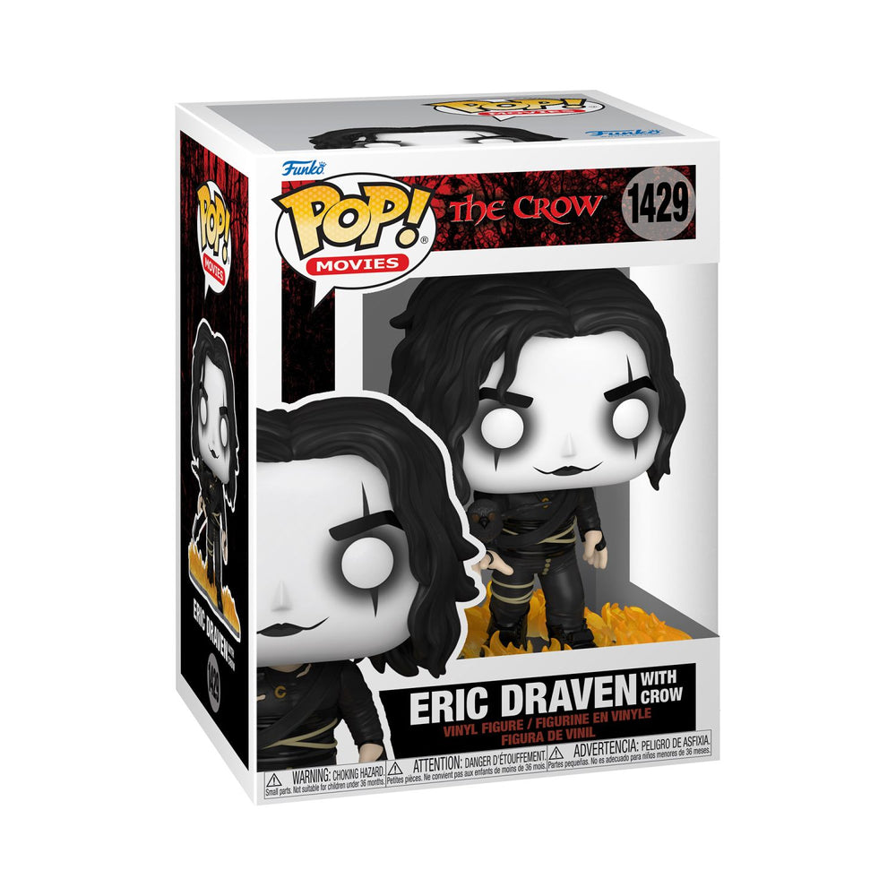 Funko Pop! Movies: The Crow β Eric Draven With Crow
