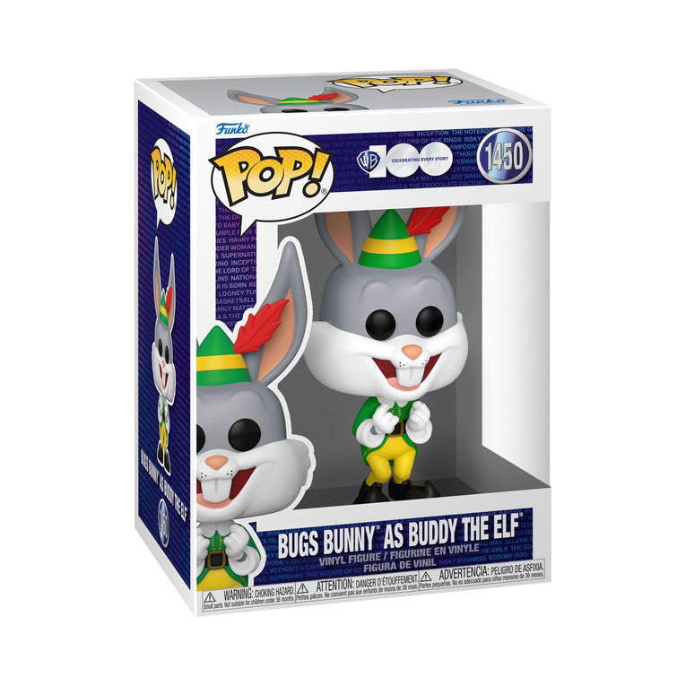 Funko Pop!: WB100 Celebrating Every Story – Bugs Bunny As Buddy The Elf