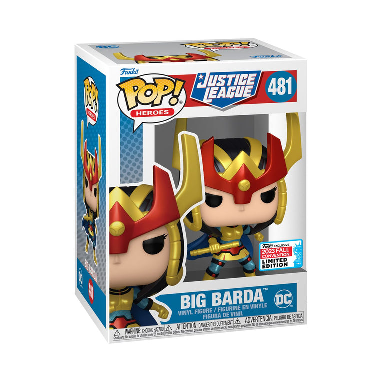 Funko Pop! Heroes: Justice League – Big Barda Funko Exclusive 2023 Fall Convention Limited Edition
