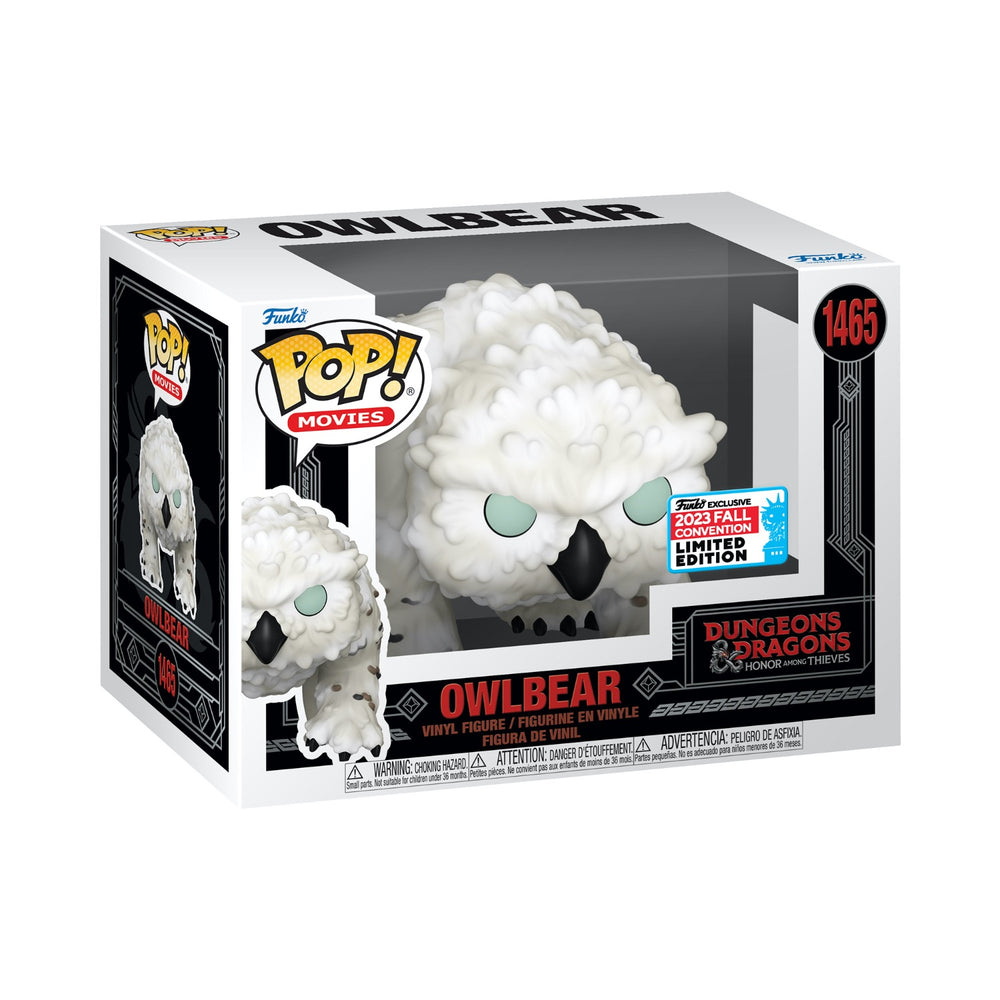 Funko Pop! Movies: Dungeons & Dragons Honor Among Thieves β Owlbear Funko Exclusive 2023 Fall Convention Limited Edition