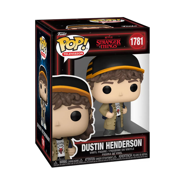 Funko Pop! Stranger Things Season 5 – Dustin Henderson