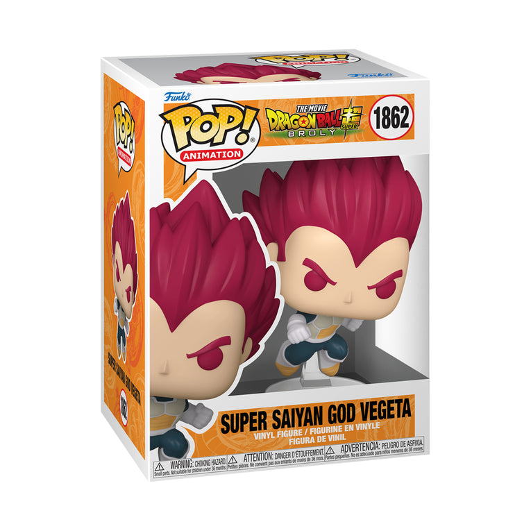Funko Pop! Dragon Ball Super Broly – Super Saiyan God Vegeta Punching