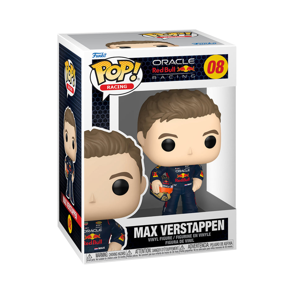 Funko Pop! Oracle Red Bull Racing Max Verstappen With Helmet