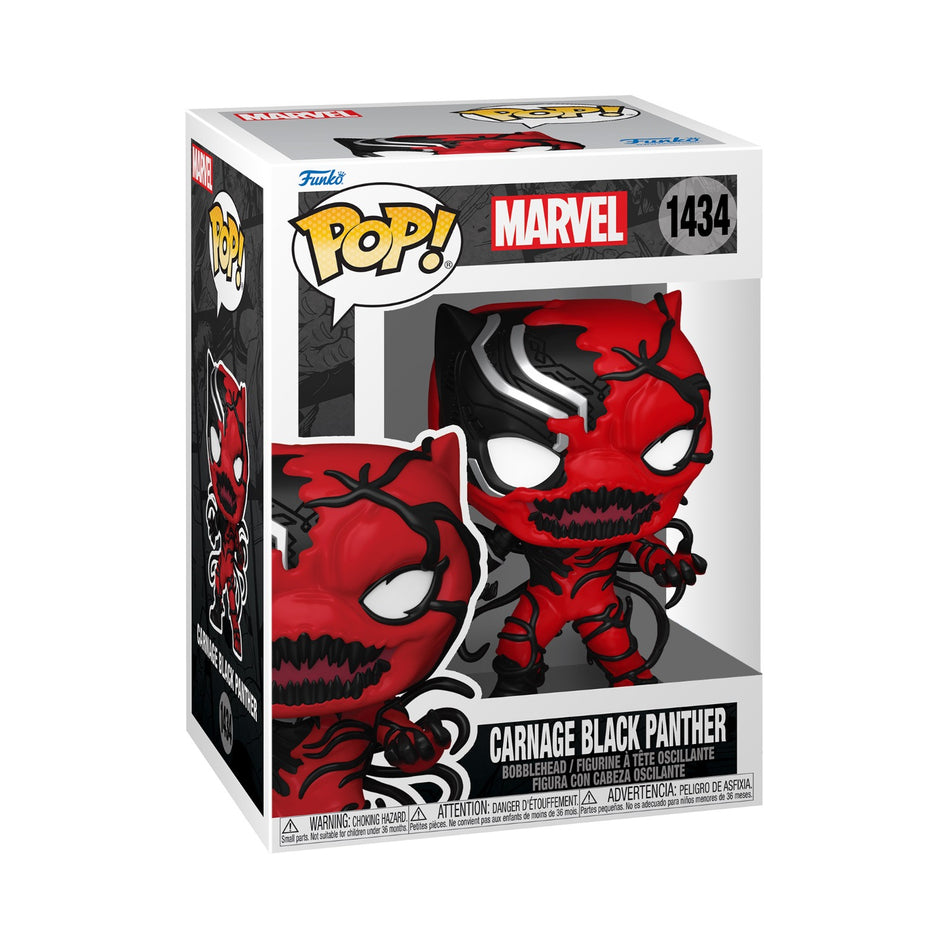 Funko Pop! Marvel: Carnage - Black Panther