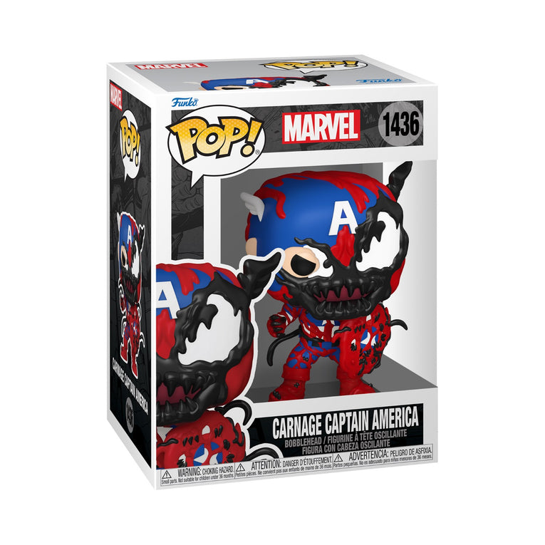 Funko Pop! Marvel: Carnage - Captain America