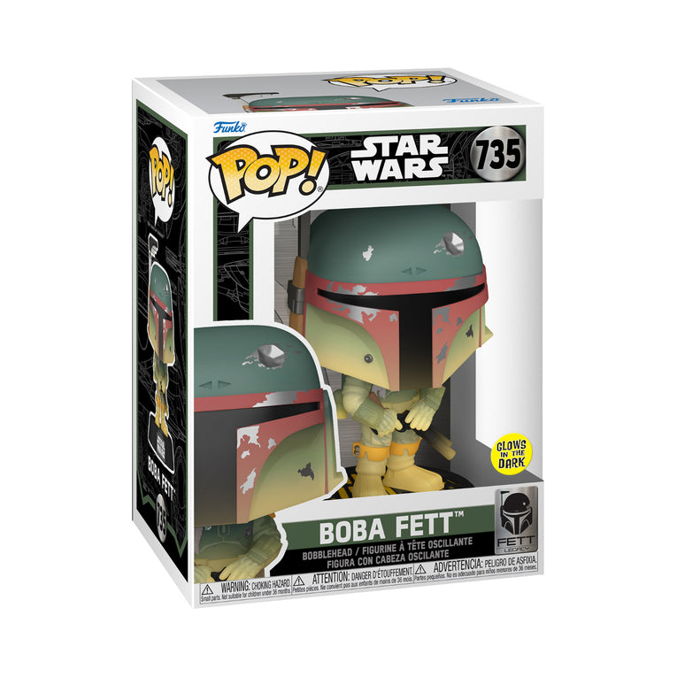 Funko Pop! Star Wars - Boba Fett With Rifle Glow