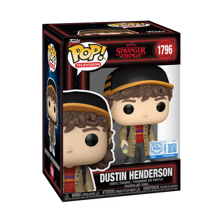 Funko Pop! Stranger Things Season 5 – Dustin Henderson