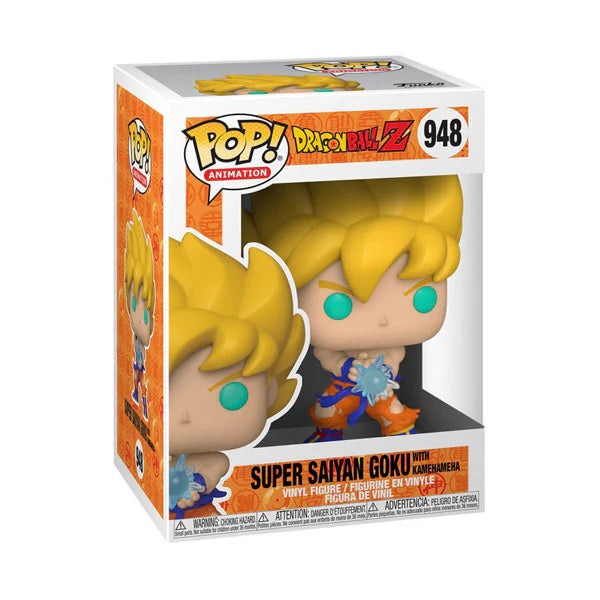 Funko Pop! Dragon Ball Z - Super Saiyan Goku with Kamehameha Wave